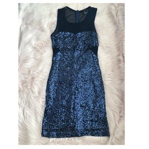 Blue Sequin Dress from Forever 21